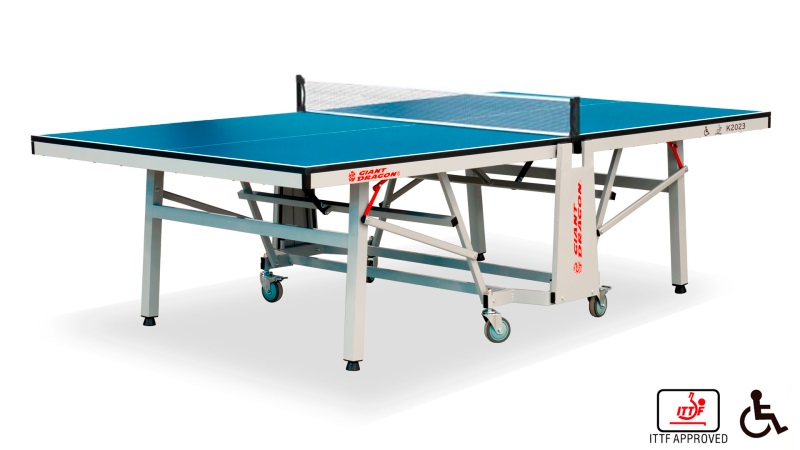 Теннисный стол Giant Dragon складной для помещений K-2023 ITTF Indoor