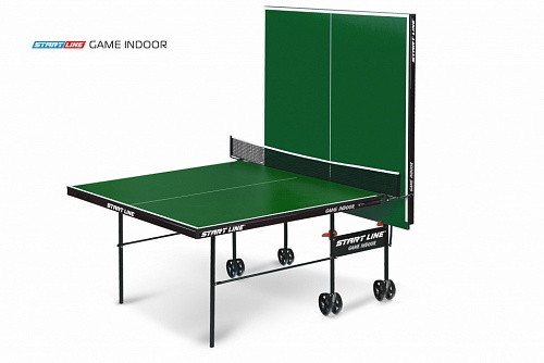 Теннисный стол START LINE GAME INDOOR с сеткой Green 