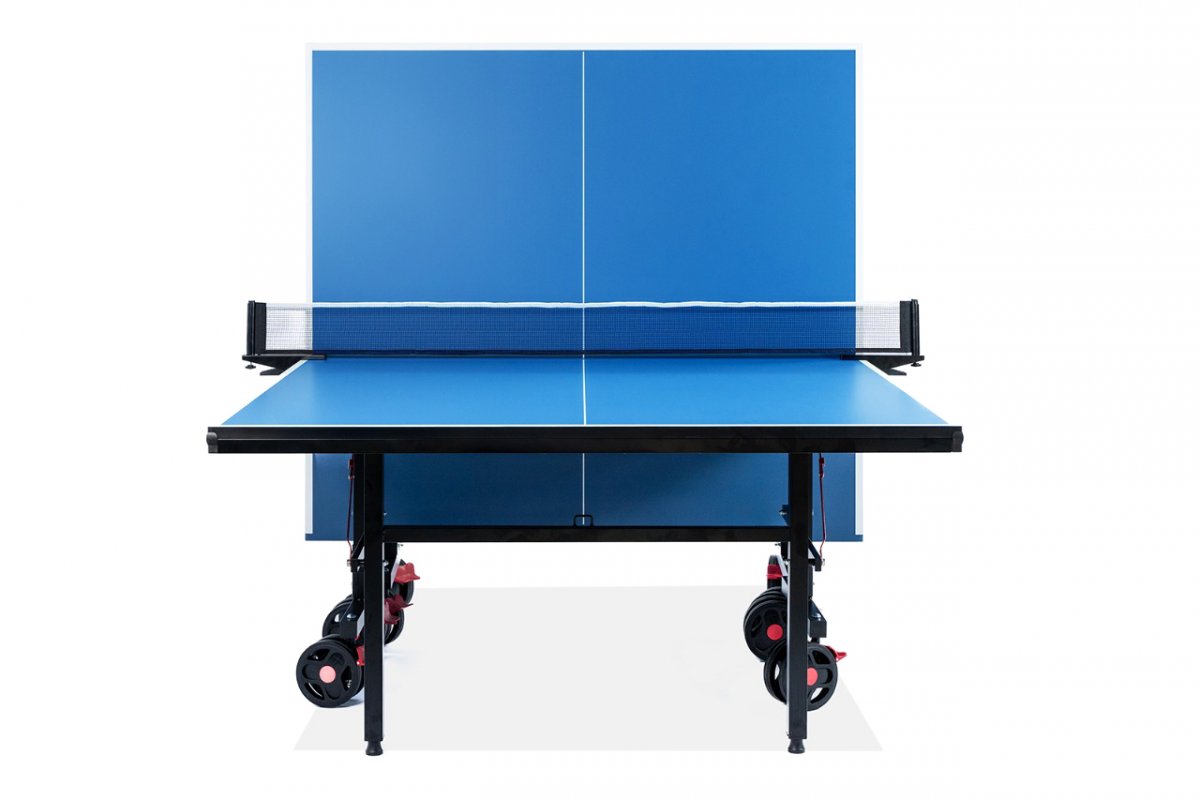 Теннисный стол складной для помещений W-385 Indoor (274 Х 152.5 Х 76 см ) с комплектом (сетка, 2 ракетки ,3 шарика )