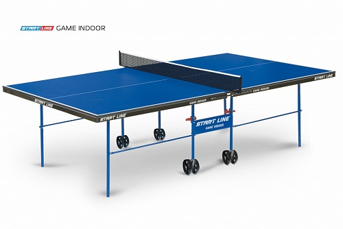 Теннисный стол START LINE GAME INDOOR с сеткой Blue