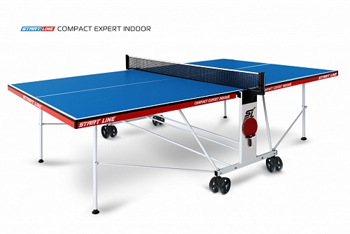 Теннисный стол START LINE COMPACT EXPERT INDOOR Blue