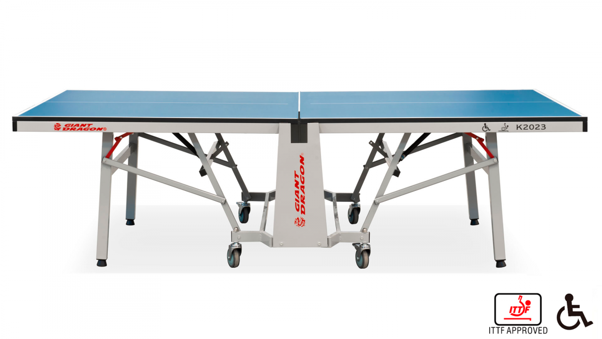 Теннисный стол Giant Dragon складной для помещений K-2023 ITTF Indoor