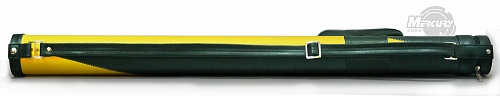 Тубус Mercury-DUO с карманом темно- зеленый / желтый